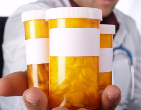 Beneficio de la medicación para disminuir el colesterol.