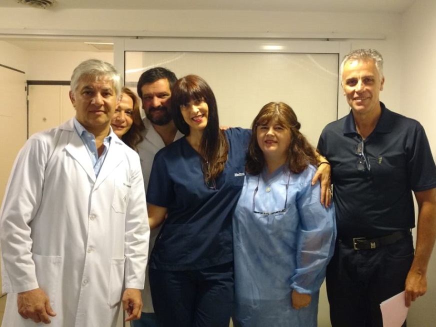 Procedimiento de ablación por radiofrecuencia en Instituto Gamma